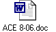 ACE 8-06.doc