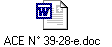 ACE N° 39-28-e.doc
