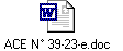 ACE N° 39-23-e.doc