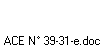 ACE N° 39-31-e.doc